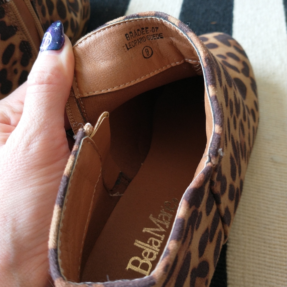 Leopard Print Booties - Picture 5 of 5